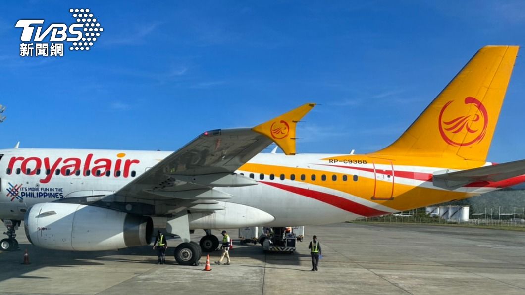 菲律賓皇家航空飛機。(圖/TVBS資料畫面)