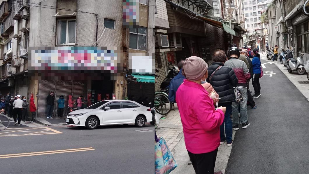 北市清晨又現搶蛋人潮!店門口排進小巷 民眾怒轟:政府無能