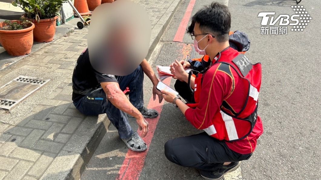 台南民宿瓦斯氣爆　工人頭髮、鼻毛全燒焦2度灼傷送醫