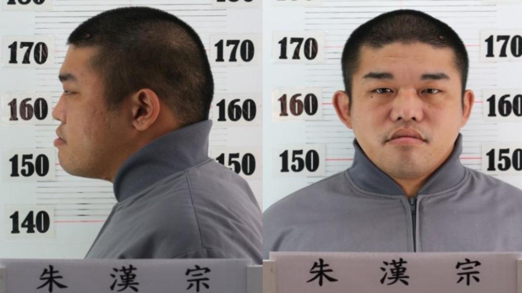 受刑人朱漢宗逃脫後被逮。(圖/翻攝自刑事局重要緊急查緝專案)