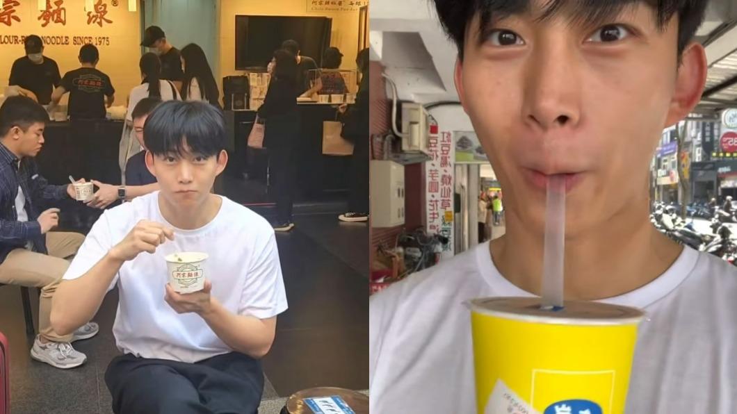 南韓男神來台1天狂飆13行程! 吃麵線加香菜「親自排隊買珍奶」