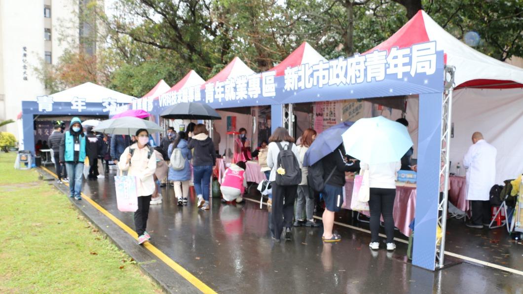 淡大校園就業博覽會將釋出4700個職缺。（圖／新北市勞工局提供）