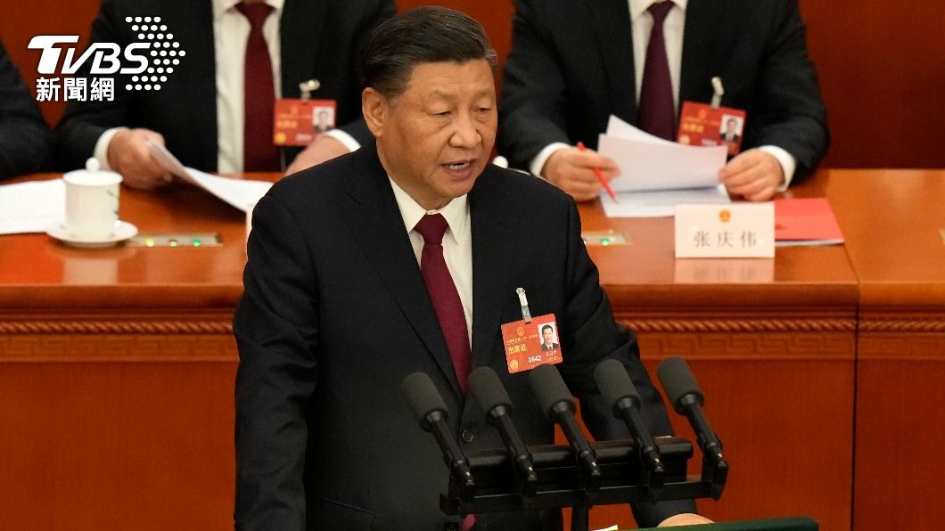 大陸國家主席習近平。(圖/達志影像美聯社)