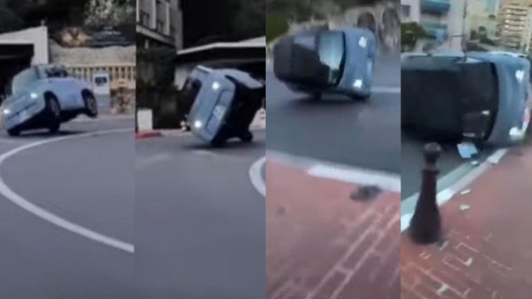 日前在網路上卻流傳了一段影片，關於Citroën Ami高速行駛在摩納哥彎道。（圖／翻攝自YouTube ZK_Motors）