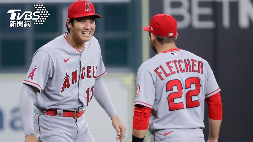 David Fletcher與大谷翔平同樣效力於MLB洛杉磯天使。(圖/達志影像美聯社)