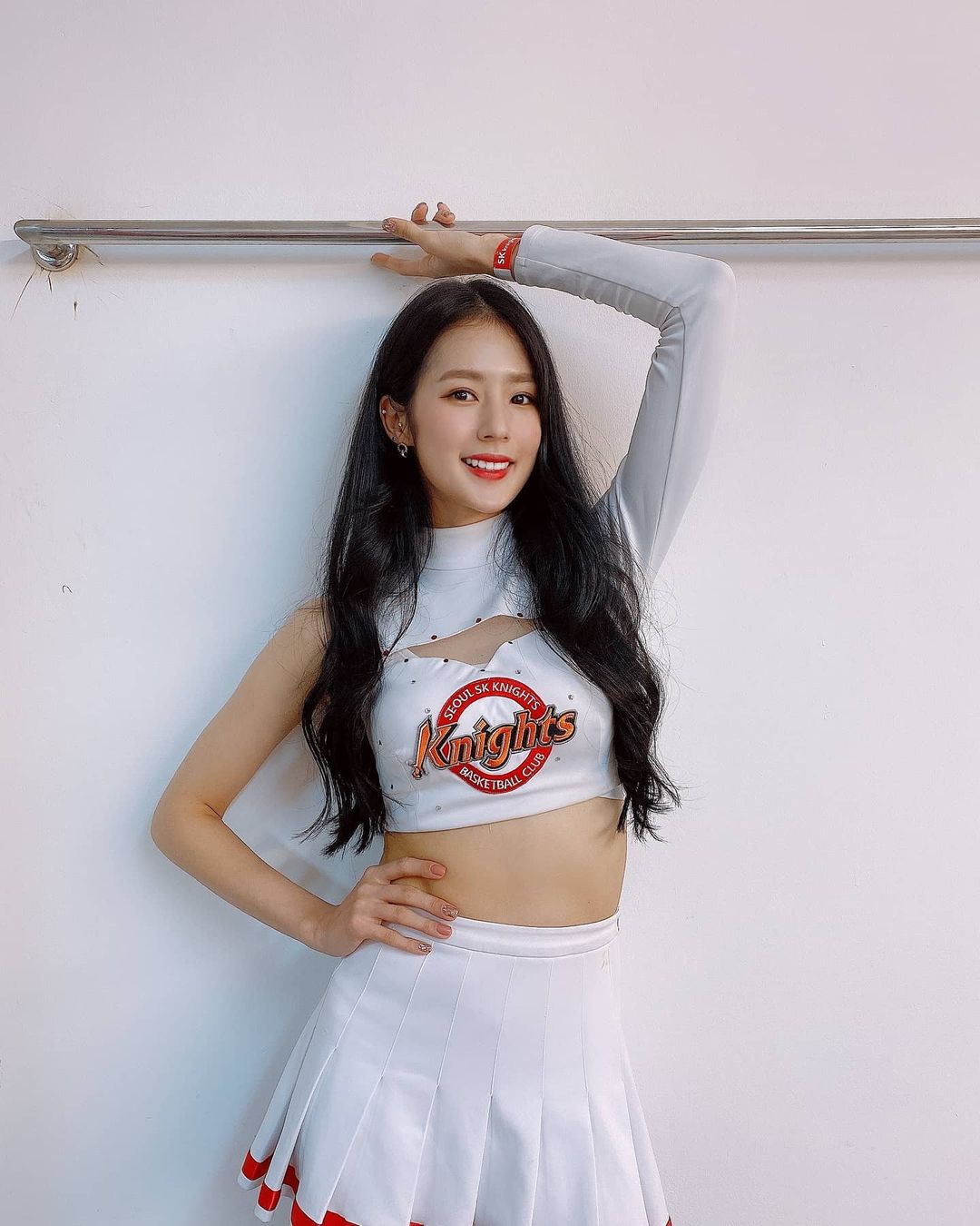 朴姬蘭擔任不同球類的啦啦隊球員(圖/翻攝朴姬蘭IG)