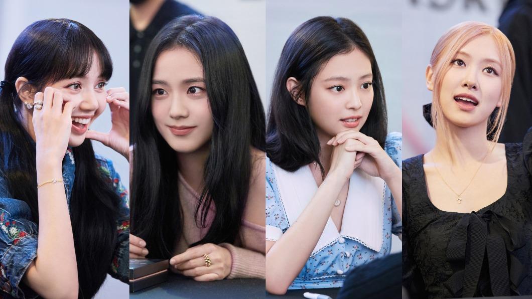 BLACKPINK成員Lisa（左起）、Jisoo、Jennie、Rosé。（圖／翻攝自BLACKPINK臉書）