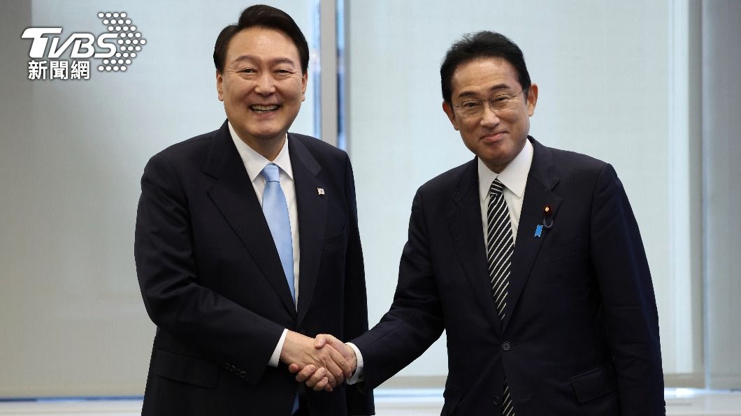 岸田文雄與尹錫悅將在會談結束後到銀座聚餐、續攤。(圖/達志影像美聯社)