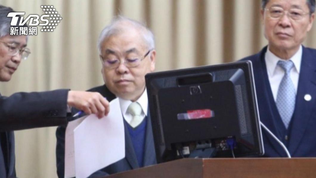主計總處主計長朱澤民。（圖／TVBS）
