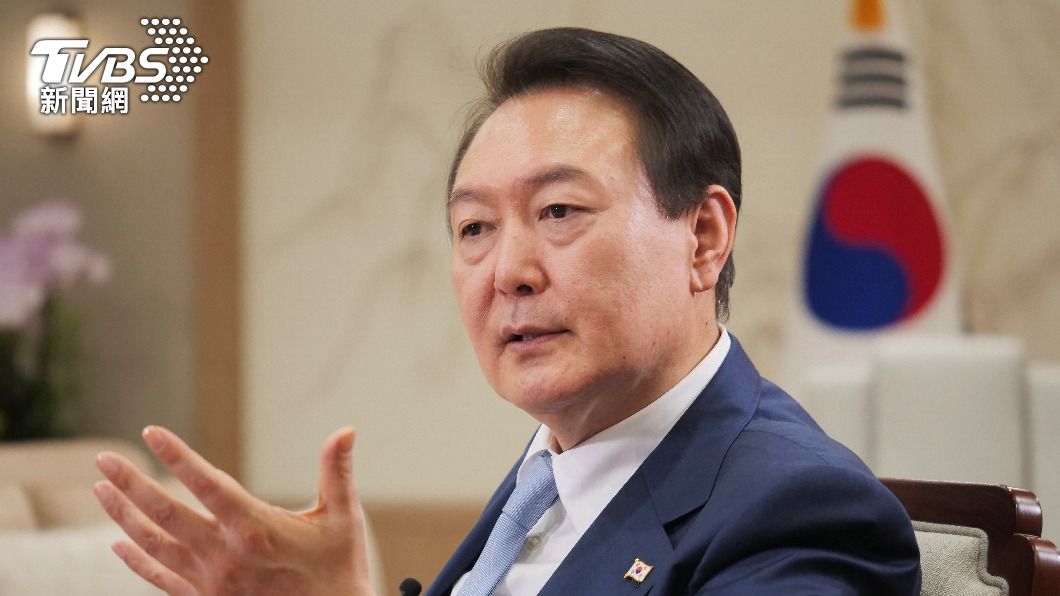 尹錫悅否認一切說他聽信風水的傳言。(圖/達志影像路透社)