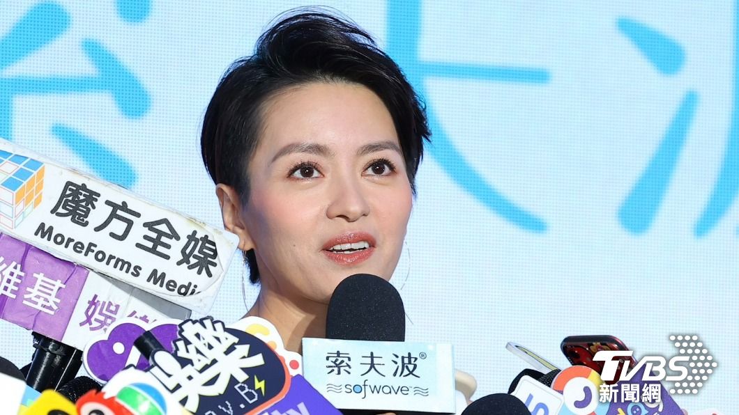 梁詠琪外表相當凍齡。(圖/黃城碩攝)