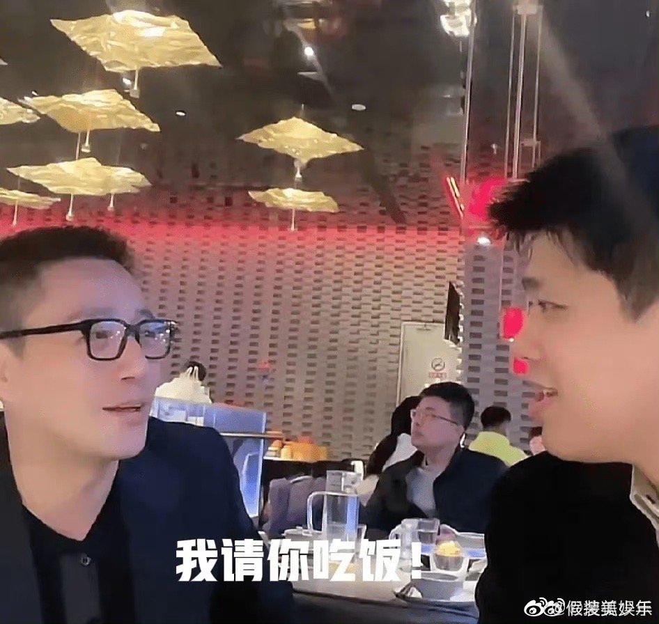 汪小菲表示要請葛斯齊吃飯。（圖／翻攝自假裝美是少年微博）