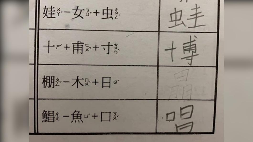 「棚-木+日」猜一字?小三作業考倒全場 正解曝光
