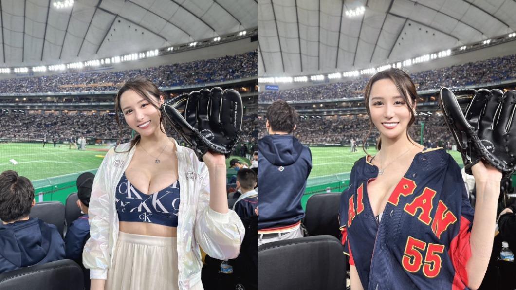不少網友批評,亂穿國家隊制服,女網友不畏網友言論,直呼:日本武士隊最棒了。(圖/翻攝自推特@yuppechan1221)
