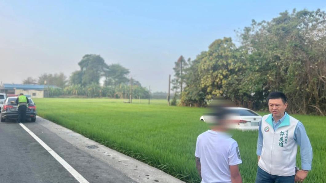 警方呼籲,駕駛人應充分休息再開車上路。(圖/翻攝自許展維臉書)