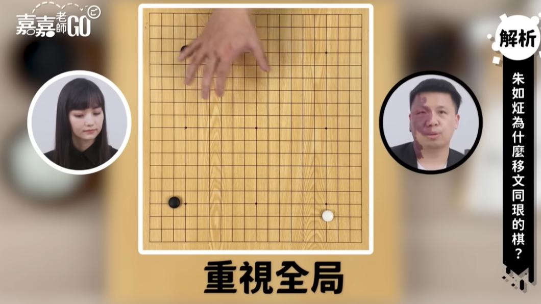 下「星位」是重視全局的打法。(圖/翻攝自嘉嘉老師GO YT頻道)