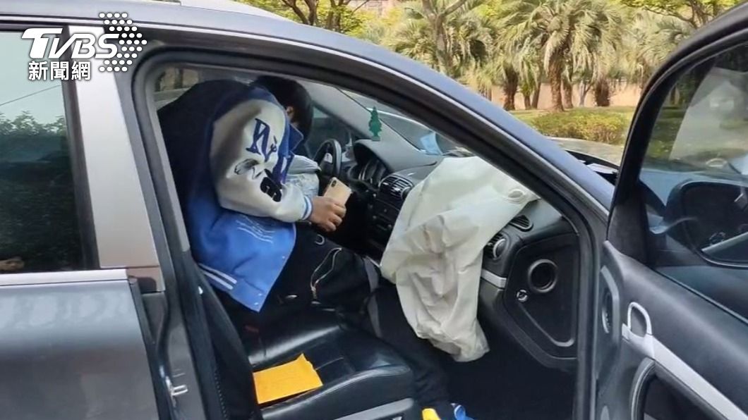 少年供稱當時沒煞車。(圖/TVBS)