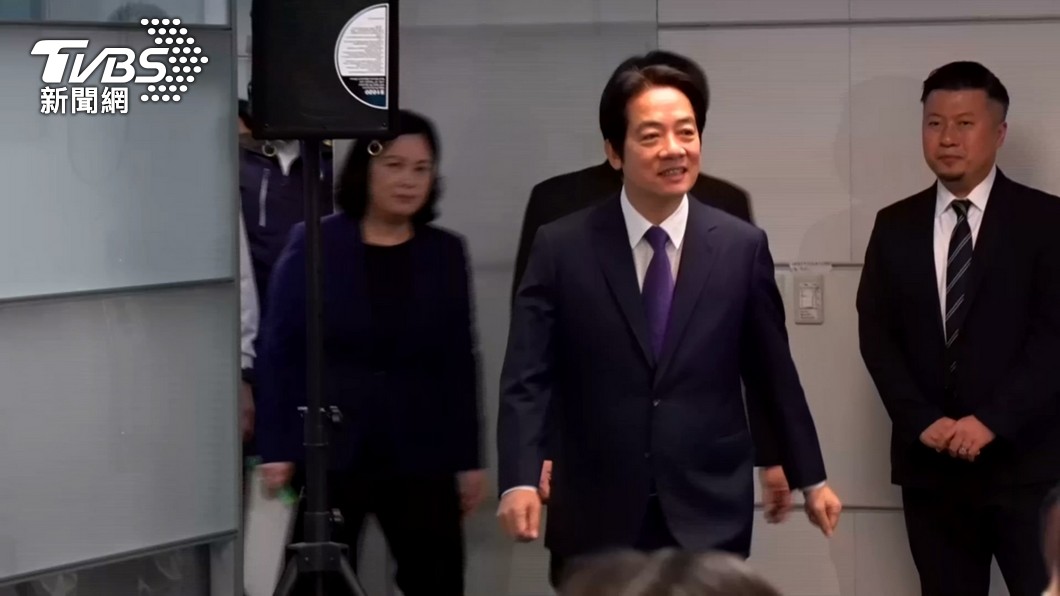 民進黨主席賴清德。(圖/胡瑞麒攝)