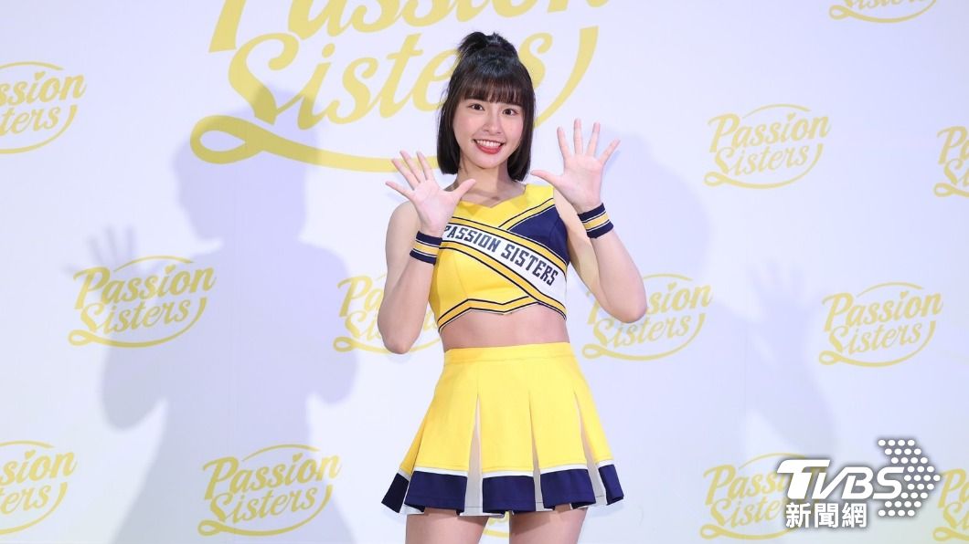 啦啦隊女神峮峮。(圖/黃城碩攝)