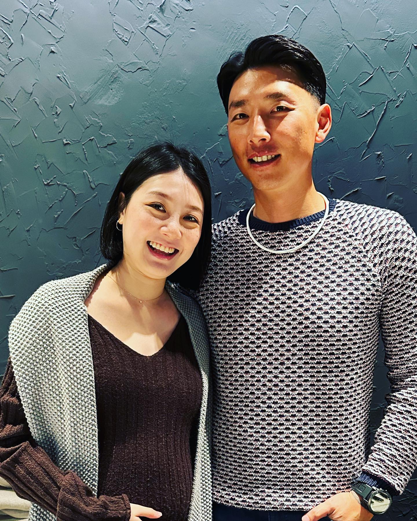 妻子如今懷有身孕。(圖/翻攝自賴俊龍臉書)