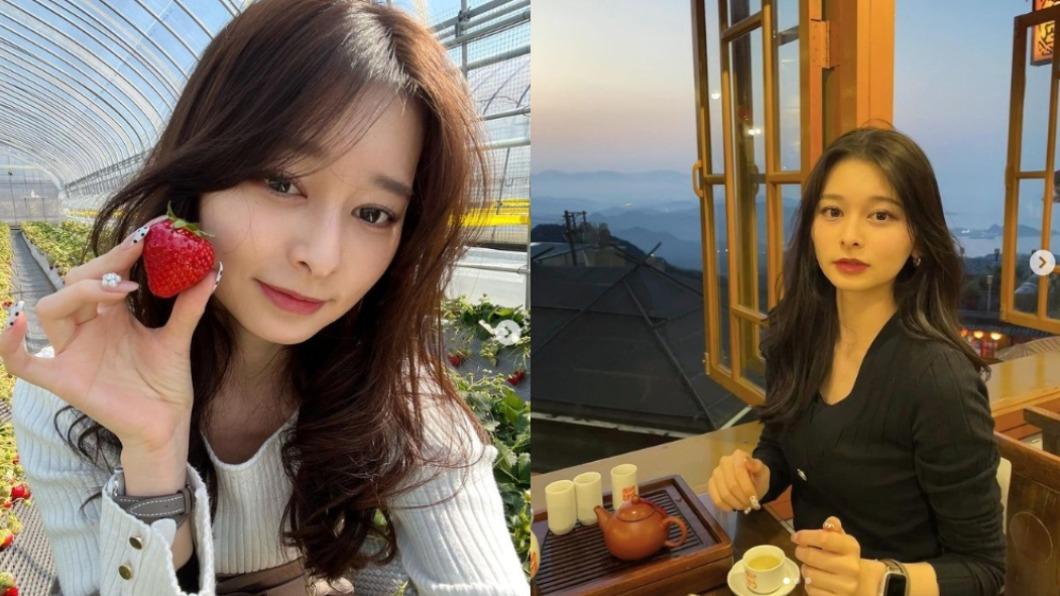 miu曾在台灣九份的阿妹茶樓打卡。(圖/翻攝自miu IG)