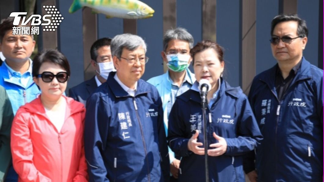 德基水庫存水量60％　陳建仁視察：政府調度水源成功