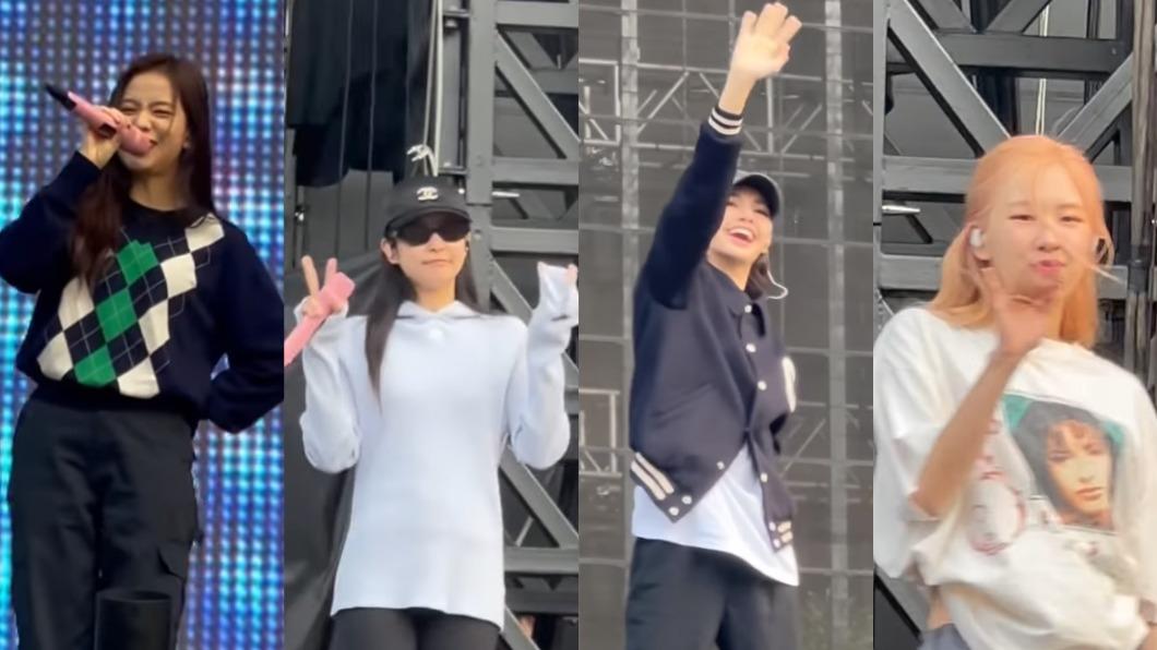 許凱皓近距離看BLACKPINK彩排。（圖／翻攝自＠lockingjack IG）
