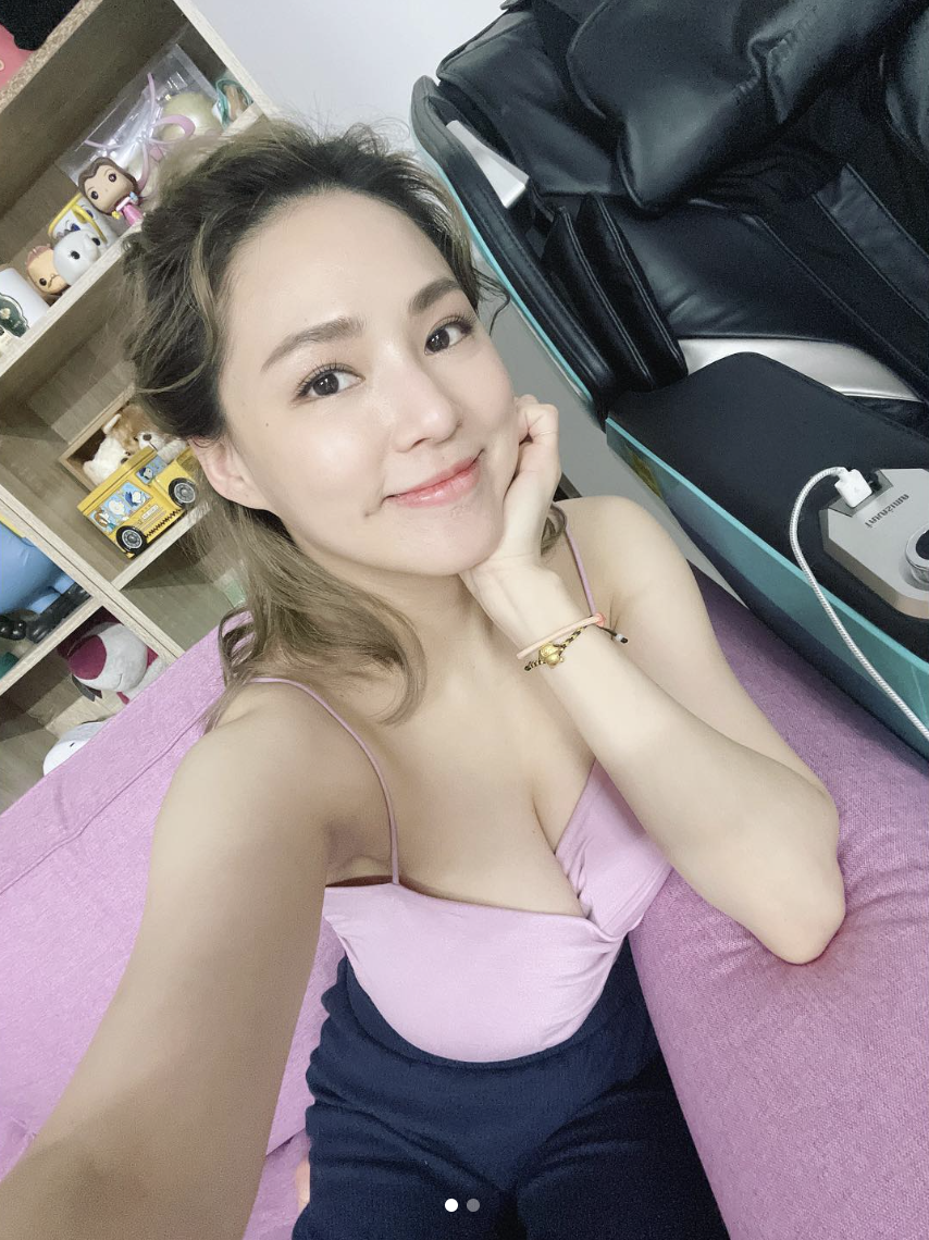熊熊曬出性感美照。(圖/翻攝自熊熊IG)