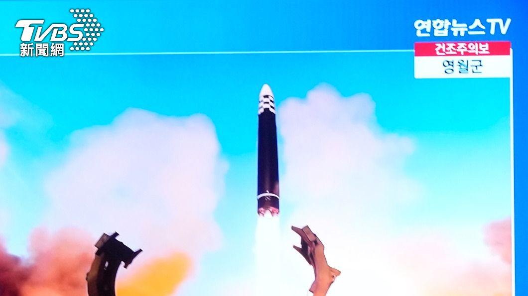 回敬美韓聯合軍演 北韓試射模擬核彈頭擊中800公里外目標