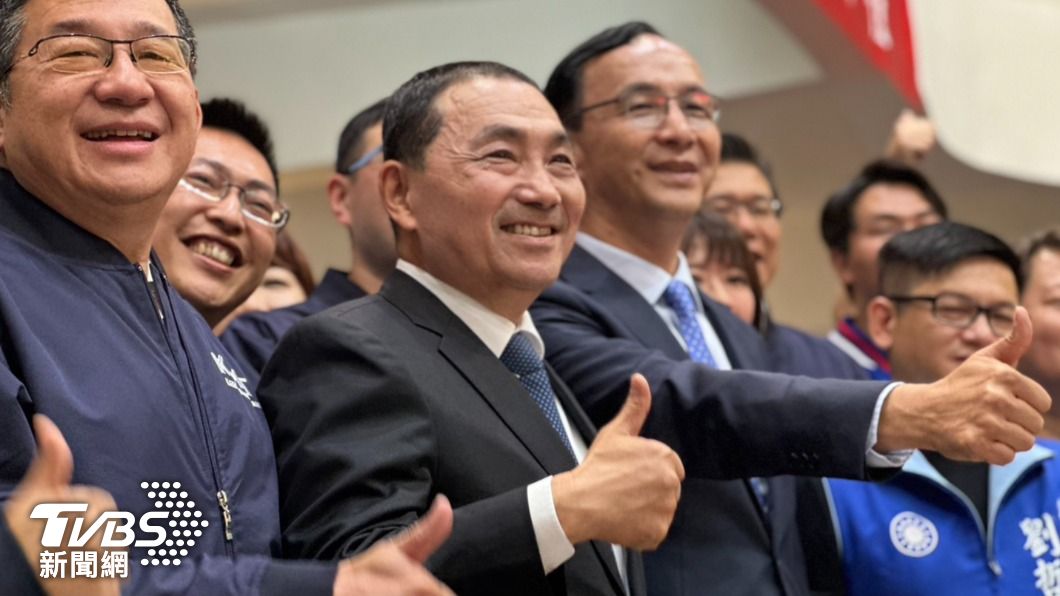 破冰?選策會終止後首同台 侯友宜:跟朱立倫「友誼不變」