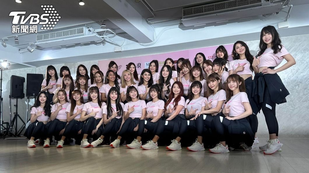 樂天女孩今年成員33人創新高。(圖/張良瑜攝)