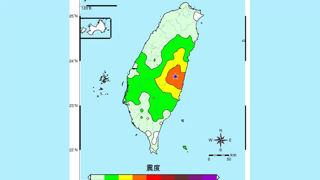 國家警報大響!花蓮萬榮連4震 規模最大5.3、全台有感地震