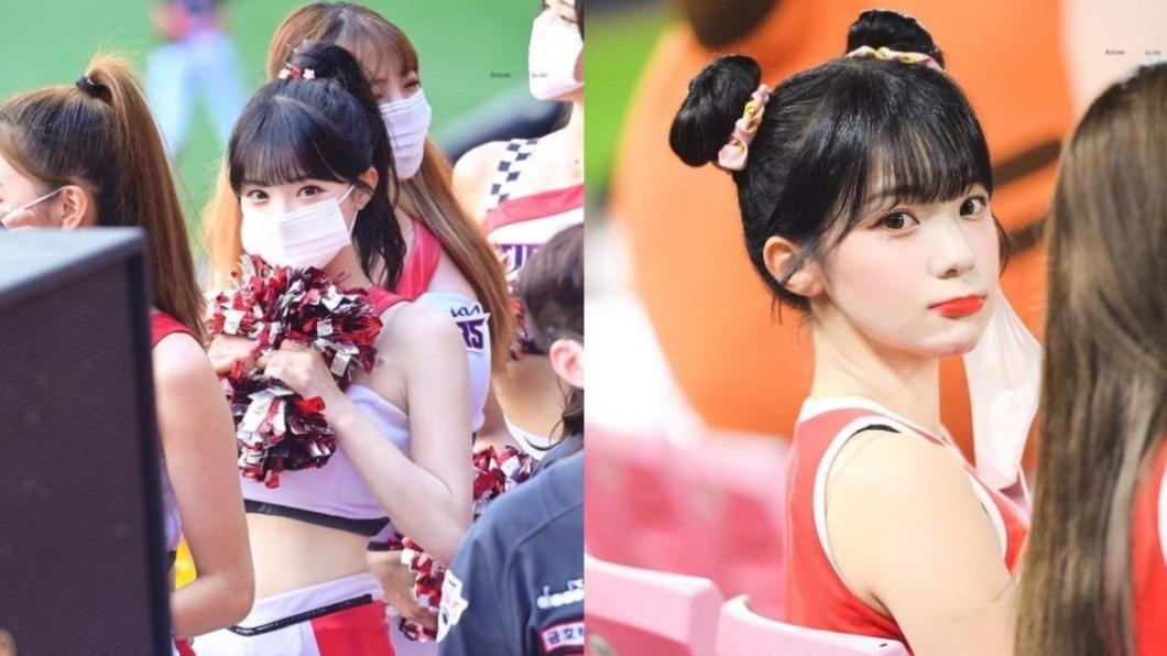南韓啦啦隊女神李多慧。(圖/翻攝自@le_dahye IG)