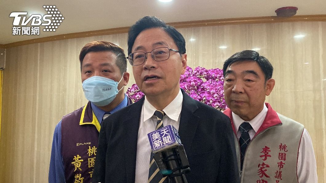 桃園市長張善政。(圖/周嘉茹攝)