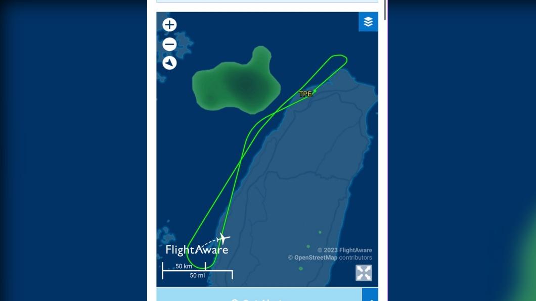 星宇航空航班路徑。（圖／翻攝Flyaware）