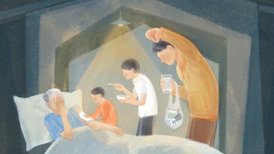 由孩子撐起的家，「年輕照顧者」將會走向何方。（圖／願景工程基金會提供）