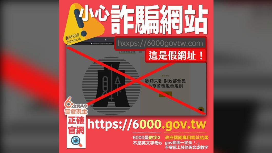 小心假網站!普發6千元明上網登記 警傳授防詐小訣竅