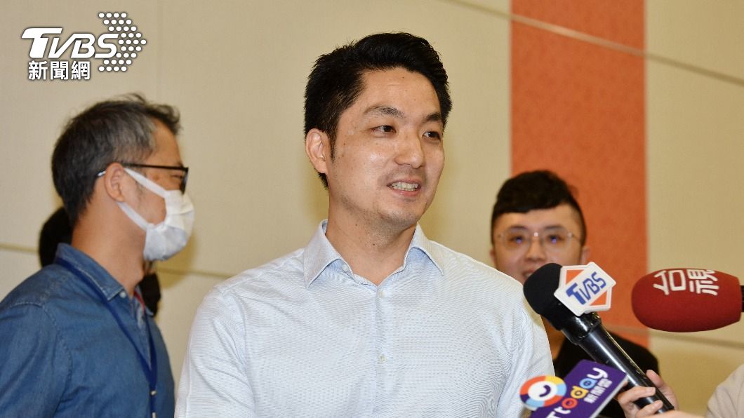 台北市長蔣萬安對前市長的質疑做出回應。（圖／胡瑞麒攝）