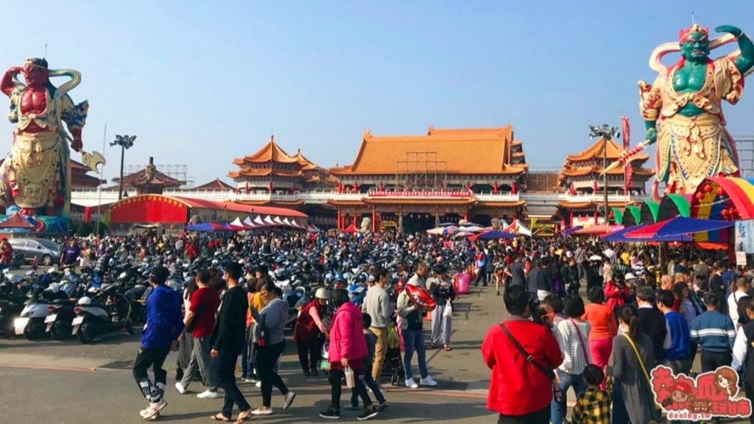 台南正統鹿耳門聖母廟有「台版紫禁城」之稱。(圖/熱血玩台南。跳躍新世界提供)