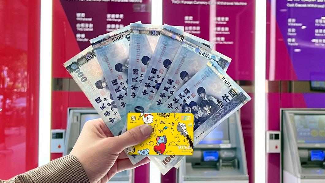 兆豐卡狂送6000元刷卡金，搭配信用卡優惠回饋率超過100%。（圖／兆豐提供）