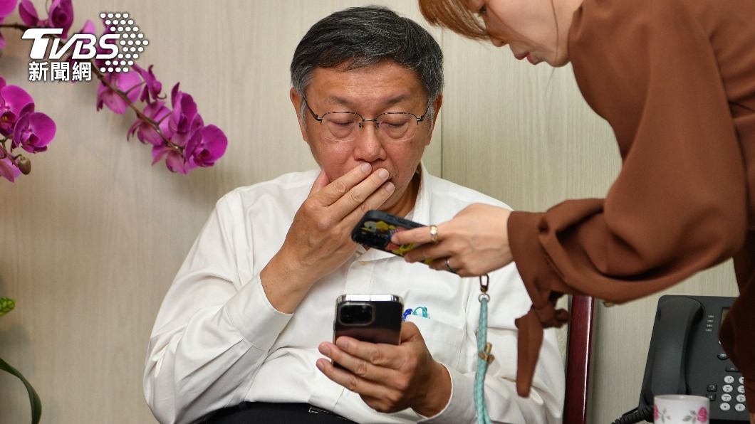 民眾黨主席柯文哲即將訪美。(圖/胡瑞麒攝)