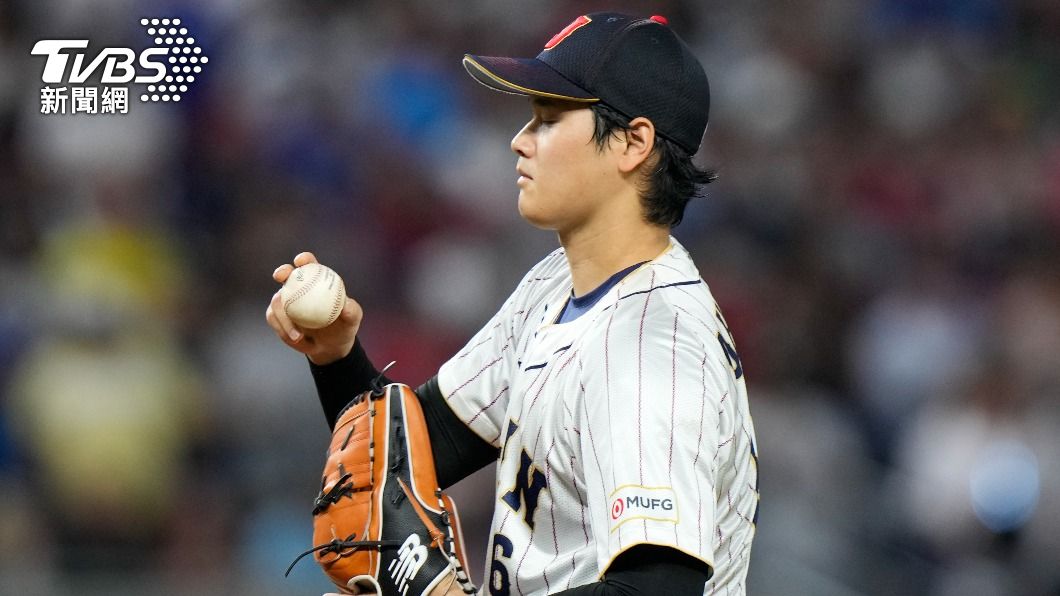 「投手大谷」2場先發、1場後援投了9.2局,成功送出11次三振、另外被敲出5支安打並丟失兩分;防禦率1.86。(圖/達志影像美聯社)