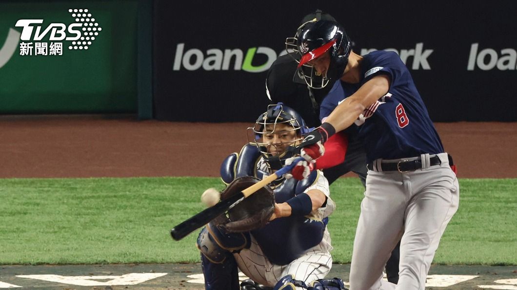 美國透納(Trea Turner)二局上開轟,連續3場比賽都敲出紅不讓。(圖/達志影像美聯社)