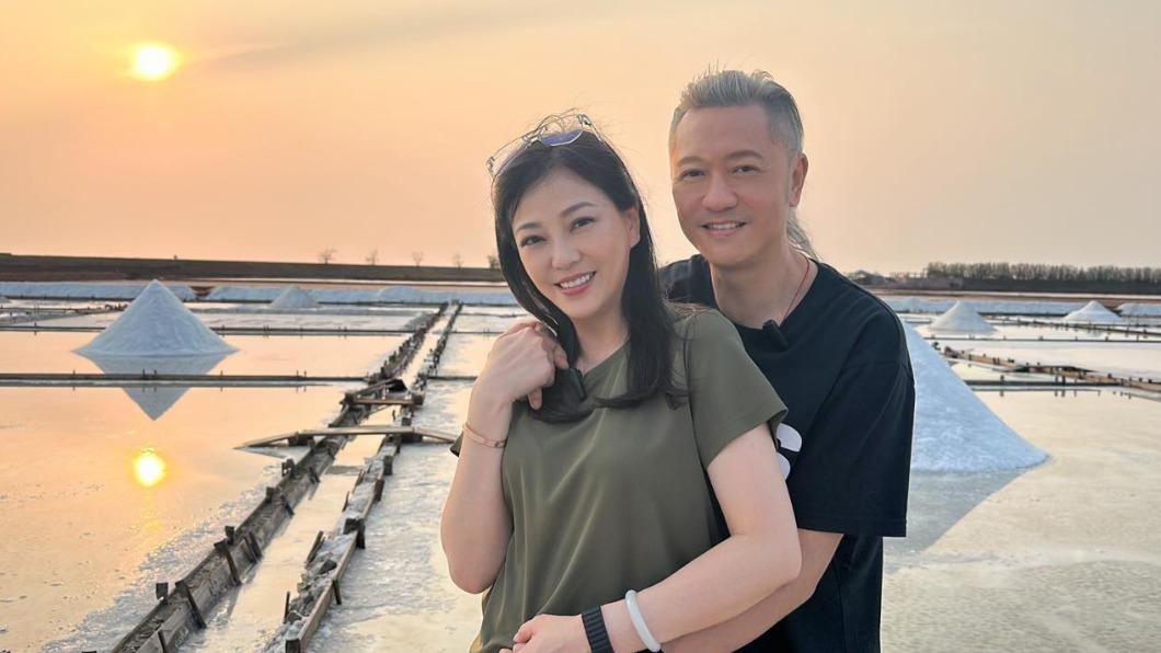 蘇志威（右）帶老婆到台南旅行，更Po照放閃。（圖／翻攝自蘇志威臉書）
