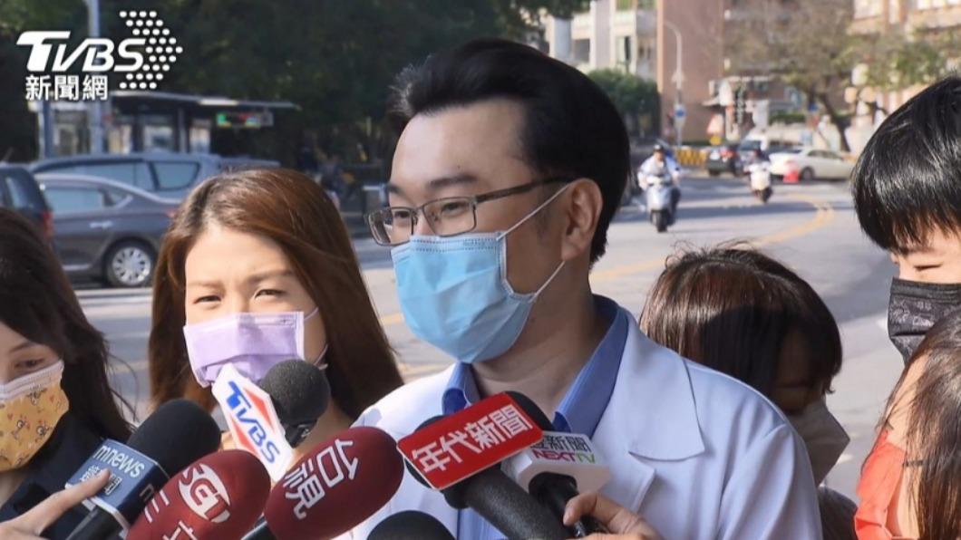 北市聯醫陽明院區胸腔內科主治醫師蘇一峰。(圖/TVBS)
