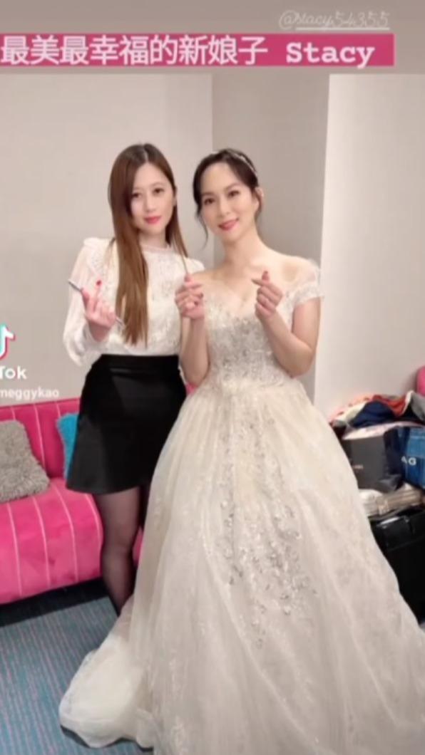 曾治豪和女友Meggy在Stacy周宥伶的婚禮上認識。（圖／翻攝自Meggy IG）