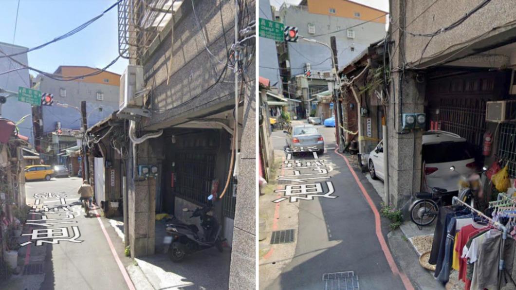 原PO將街景對比圖一併附上。(圖/翻攝自路上觀察學院臉書)