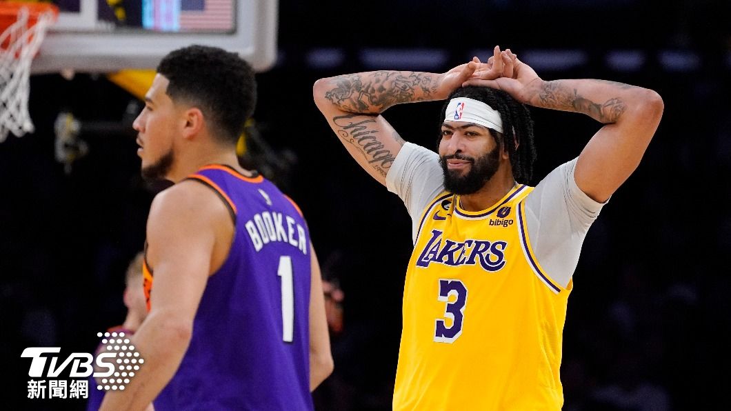 NBA戴維斯領軍湖人滅太陽 保季後賽希望