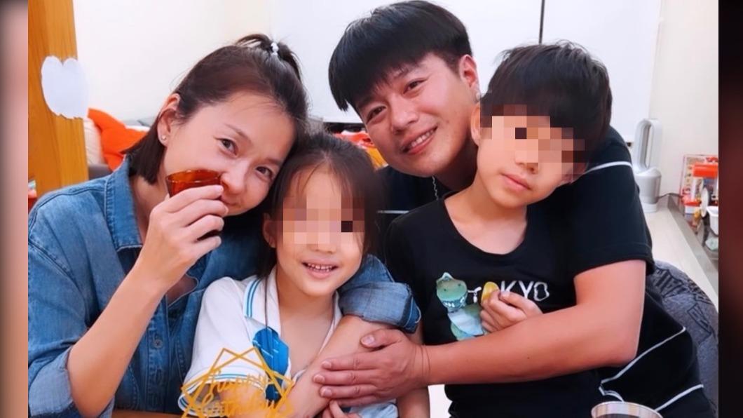 六月在家人陪伴下,度過47歲生日。(圖/翻攝自蔡君茹*六月臉書)