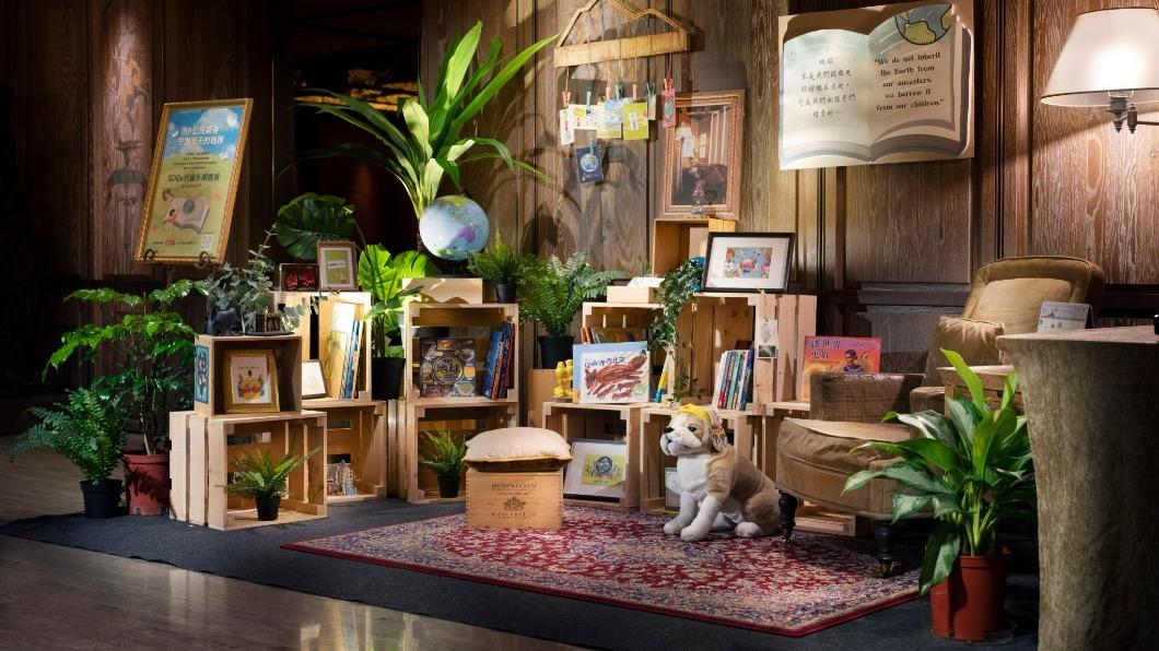 君品邀請天下雜誌教育基金會在飯店內舉辦「SDGs兒童永續書展」。（圖／雲品國際提供）